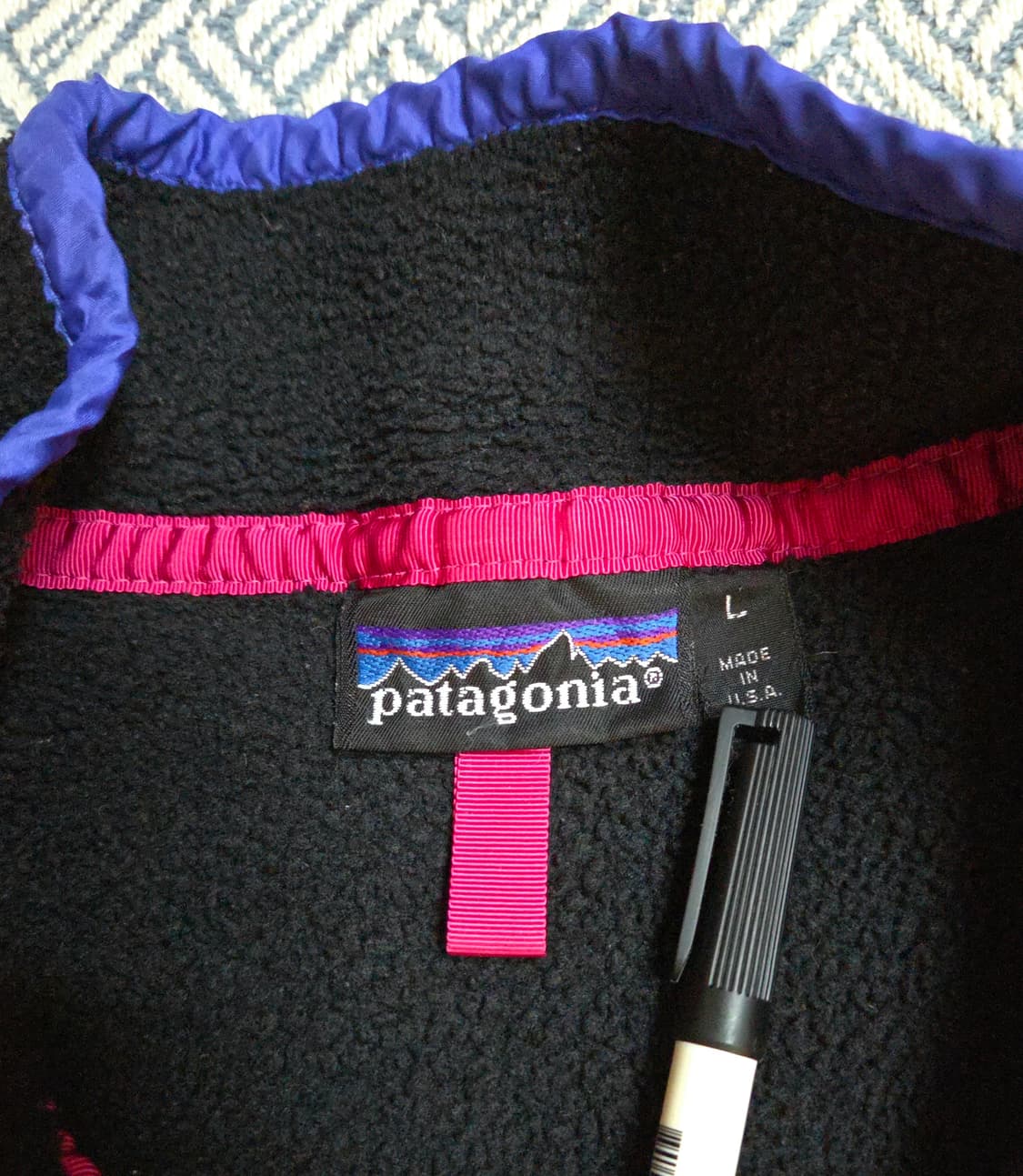 (55~/L)8~90s 파타고니아 블랙 신칠라 상품이미지3