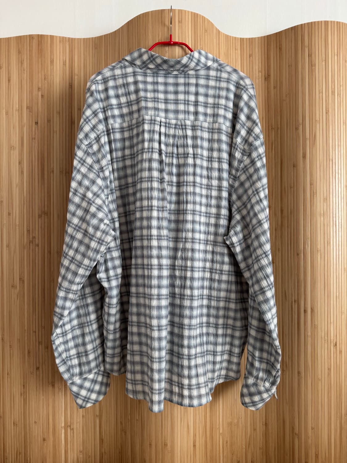 (1회착용)언더마이카(Undermycar) 체크 셔츠 - 2사이즈 상품이미지9