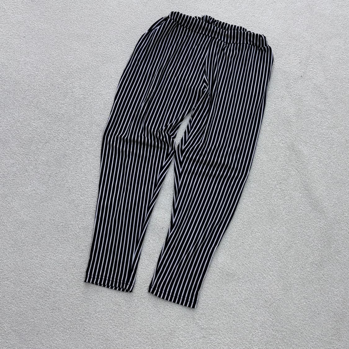 XL 빈티지 줄무늬패턴 밴딩 팬츠 0427E 상품이미지1