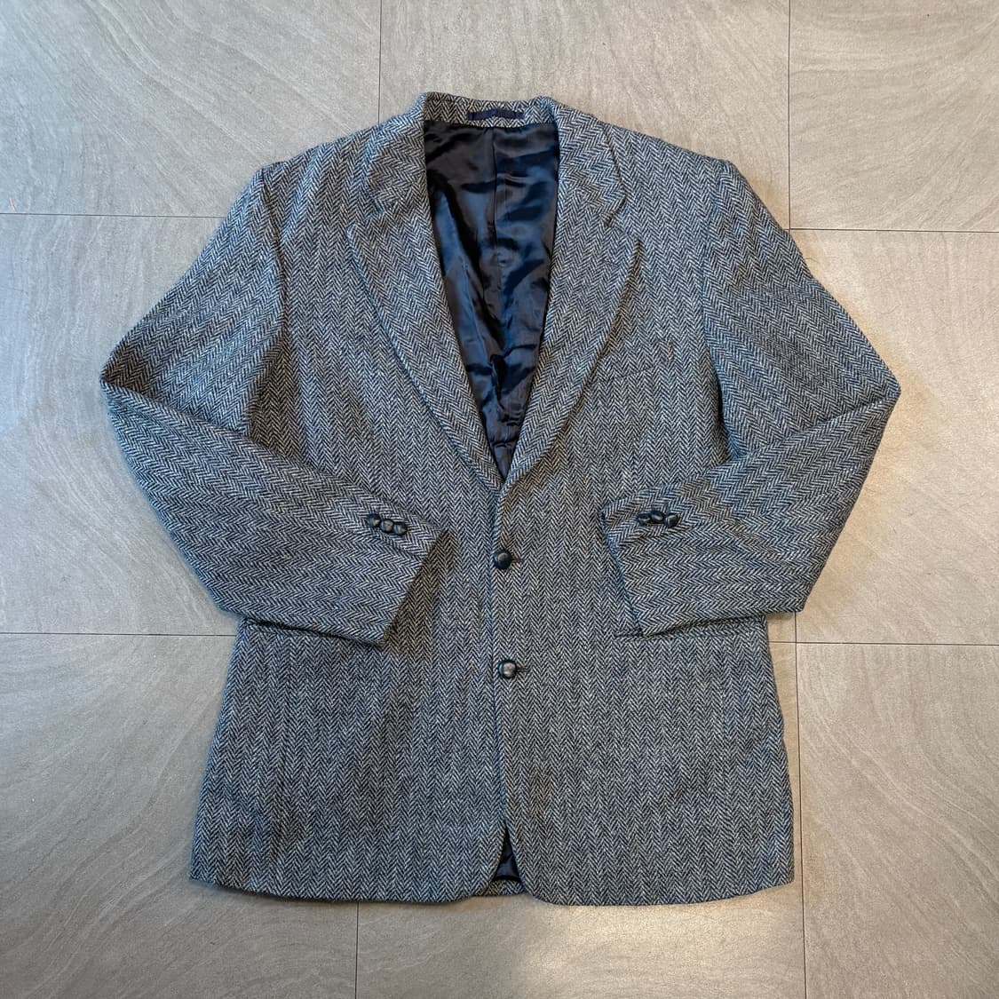 빈티지 해리스트위드 울 자켓 상품이미지1