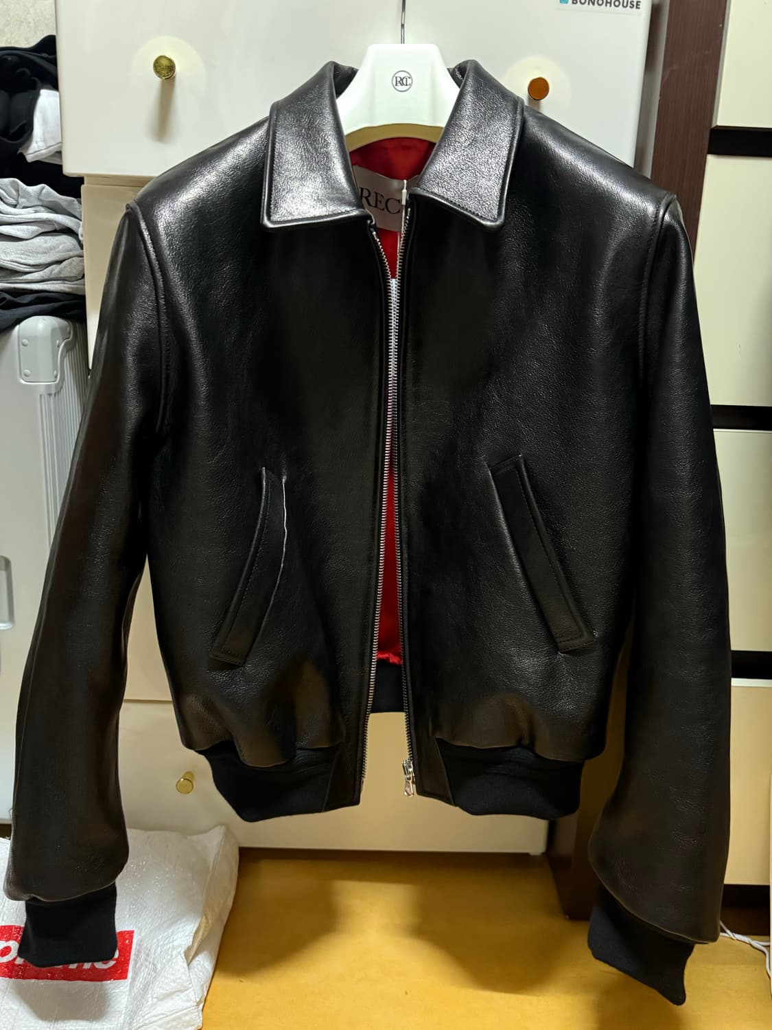 [M] 새상품 렉토 벤고트 레더 자켓 상품이미지1