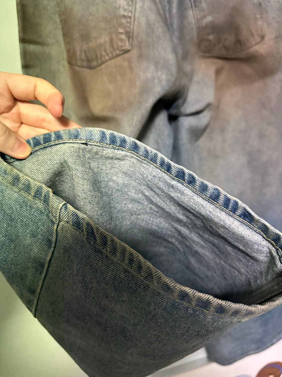 2) 그레일즈 코티드 벌룬 데님 상품이미지4