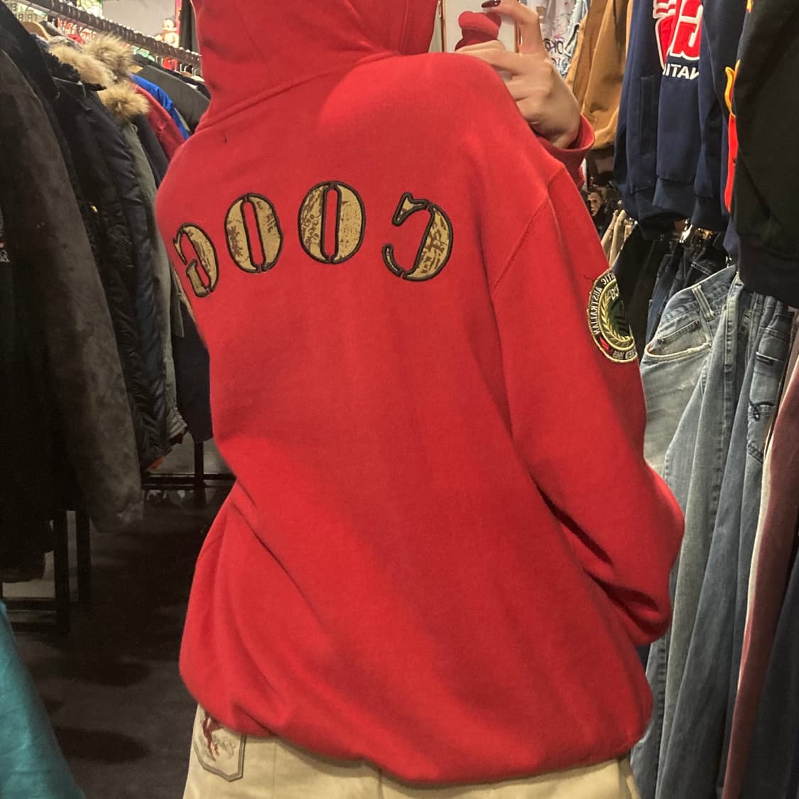 [IM] coogi 후드집업 레드 (후드o) 상품이미지6