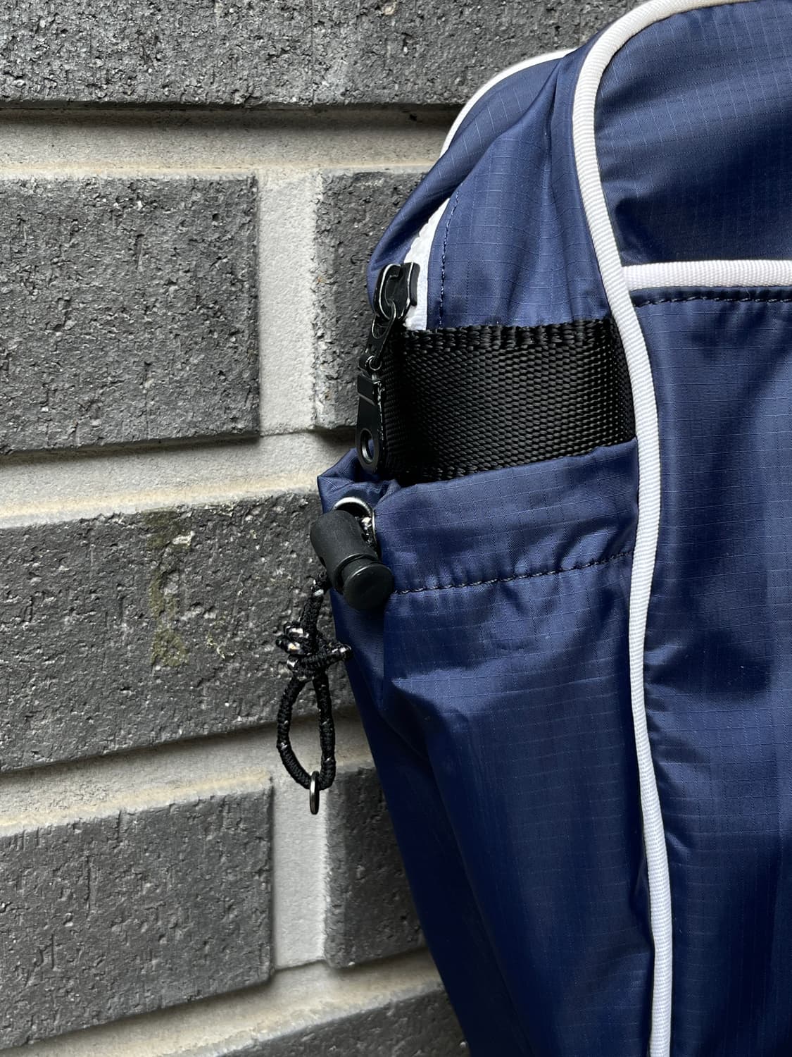 00s Courreges 꾸레쥬 화이트 로고 2웨이 백 라지 상품이미지10