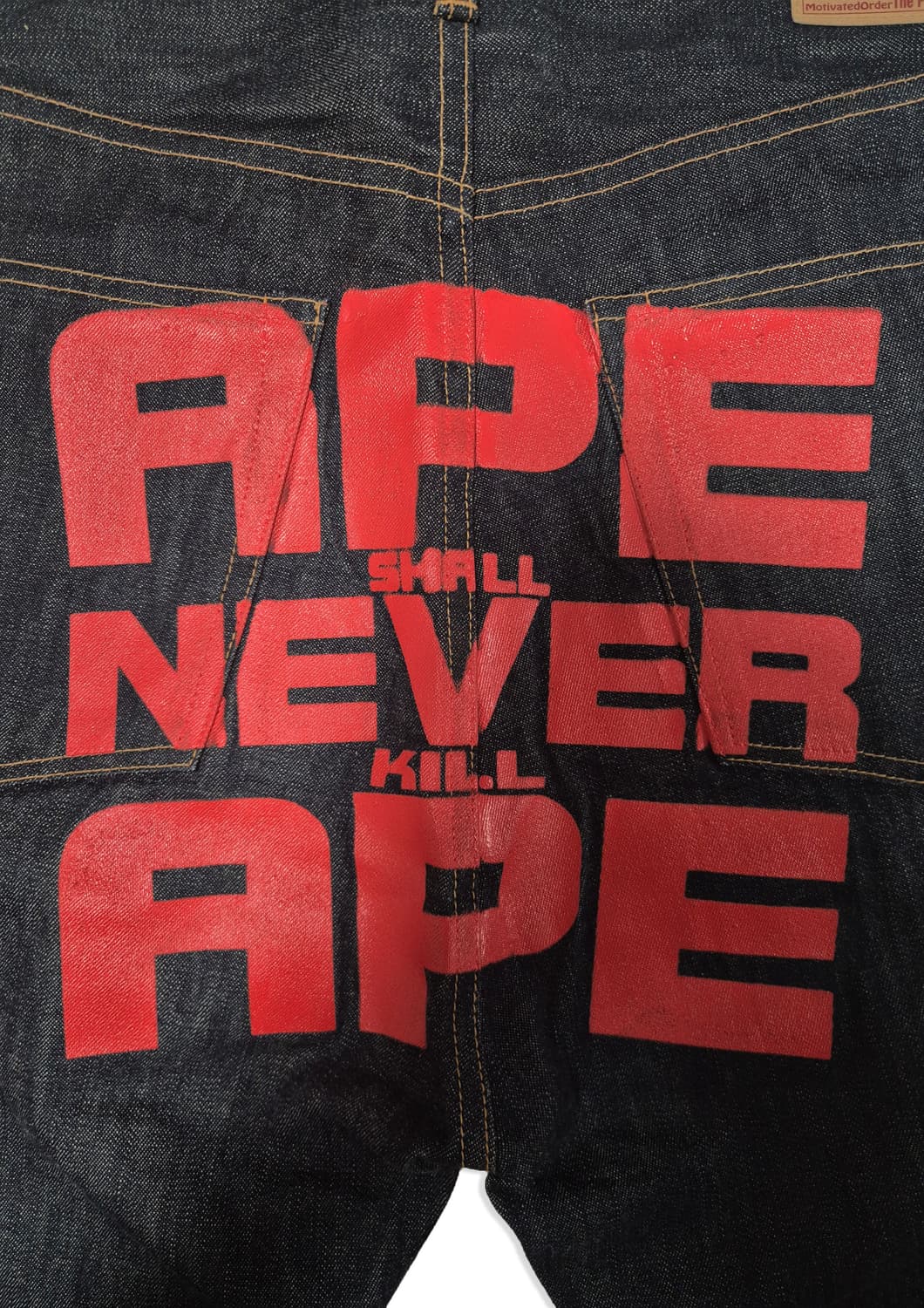 00s Bape ASNKA 셀비지 데님 (니고 본인기) 상품이미지9