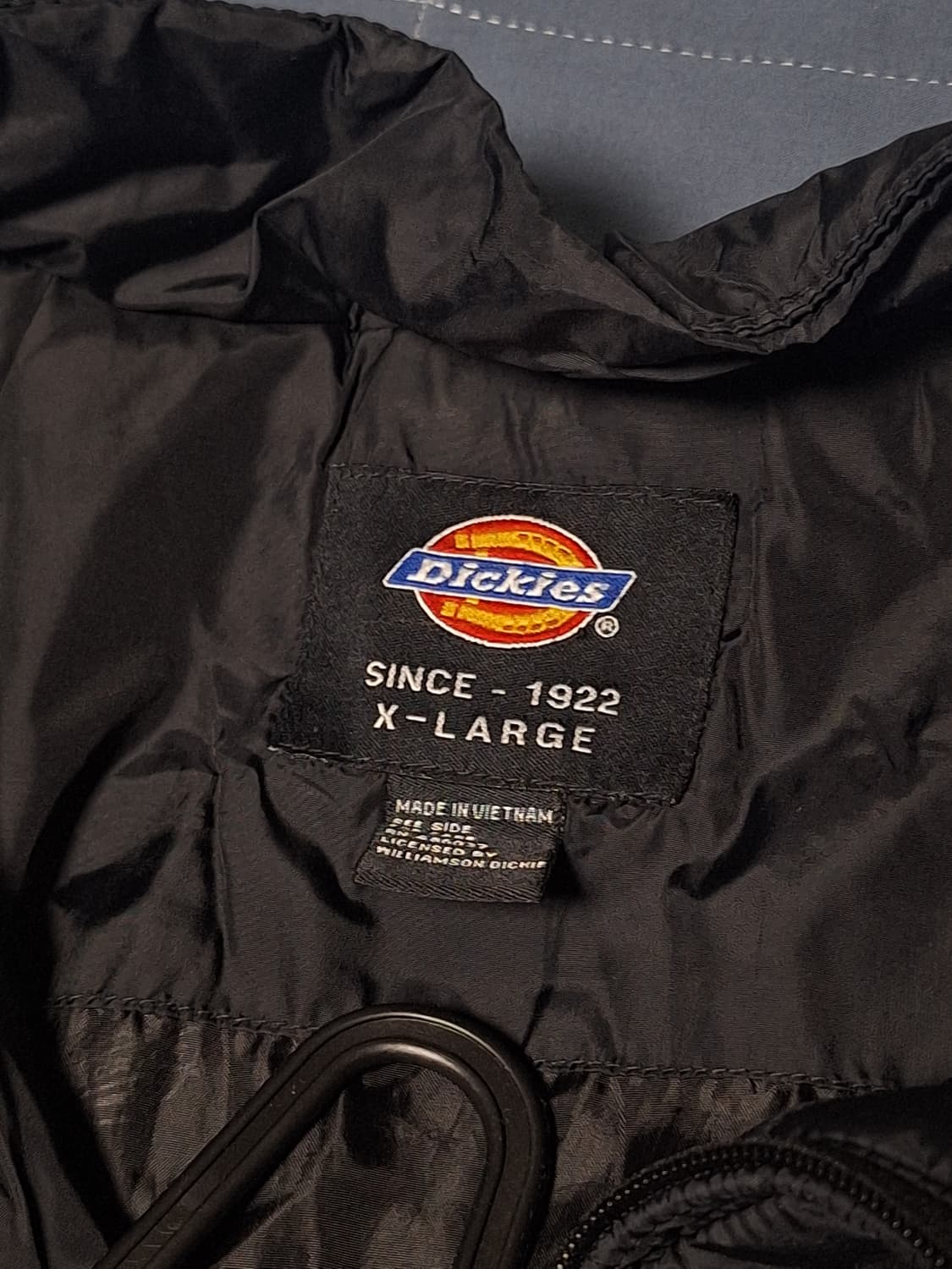 디키즈 USA 올드스쿨 경량패딩 블랙 퀼팅 자켓 상품이미지3