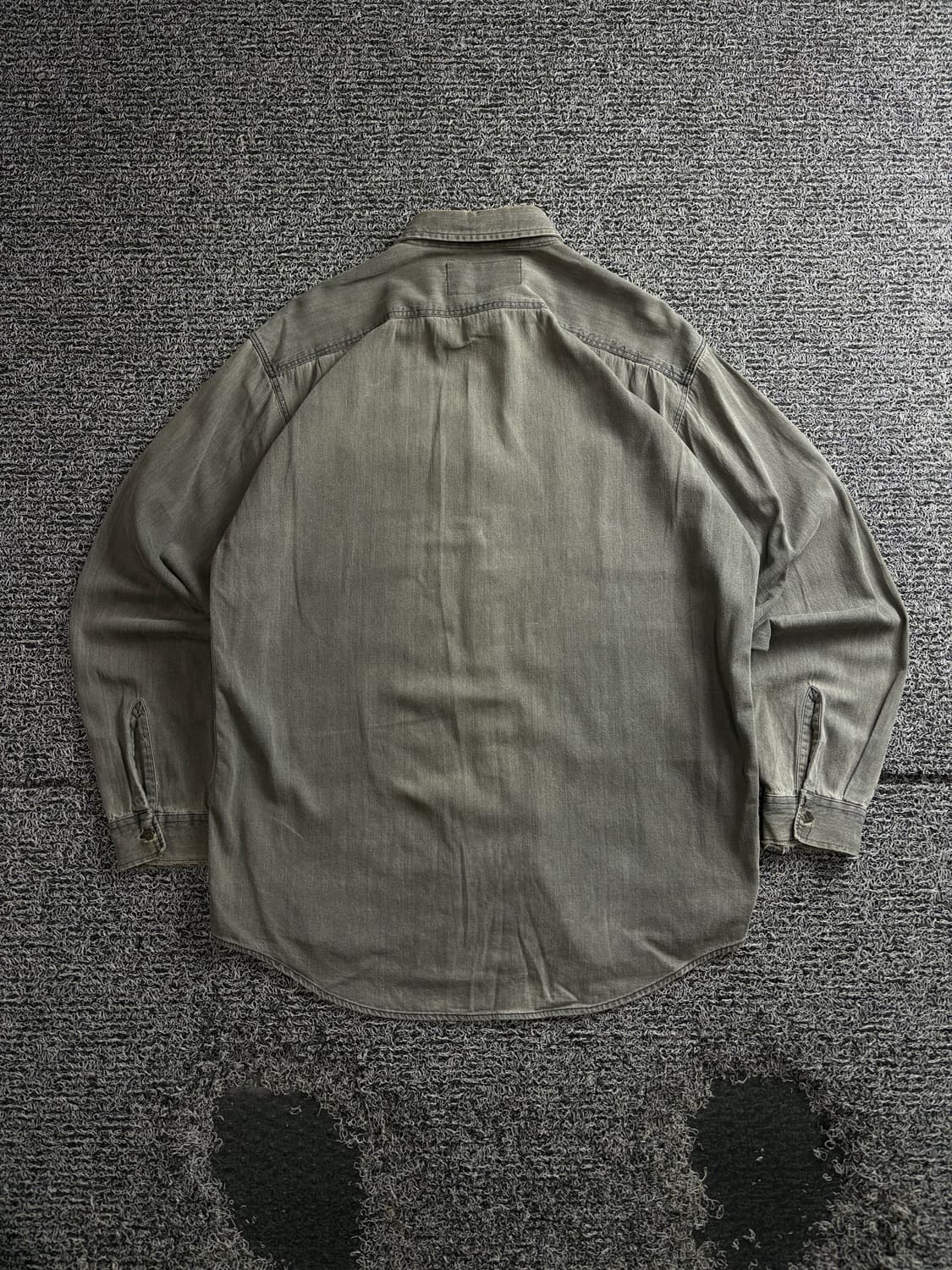 00s 리바이스 아카이브 흑청 데님 워크 셔츠 3914 상품이미지5