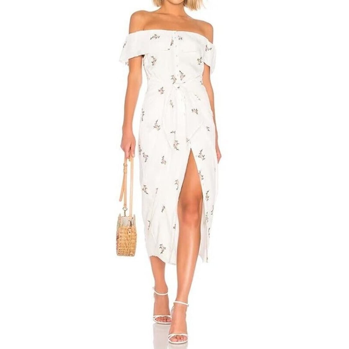 House of Harlow 1960 x REVOLVE 오프숄더 원피스 상품이미지1