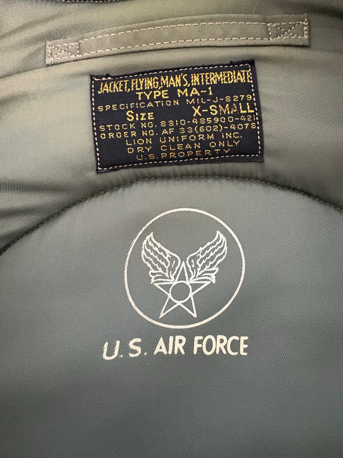 버즈릭슨 ma-1 상품이미지5