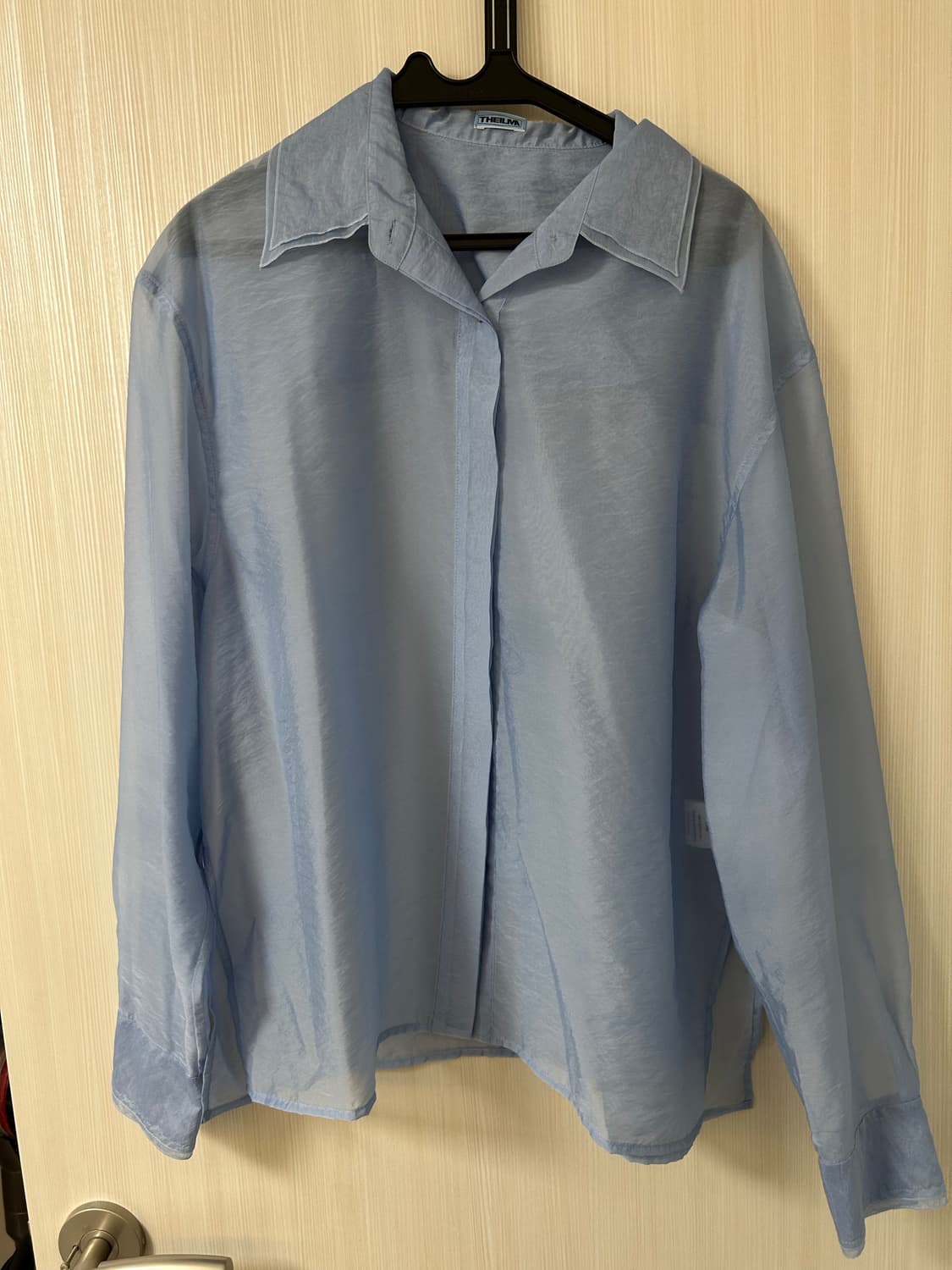 더일마 시스루 오간자 블라우스 | 새상품 상품이미지1