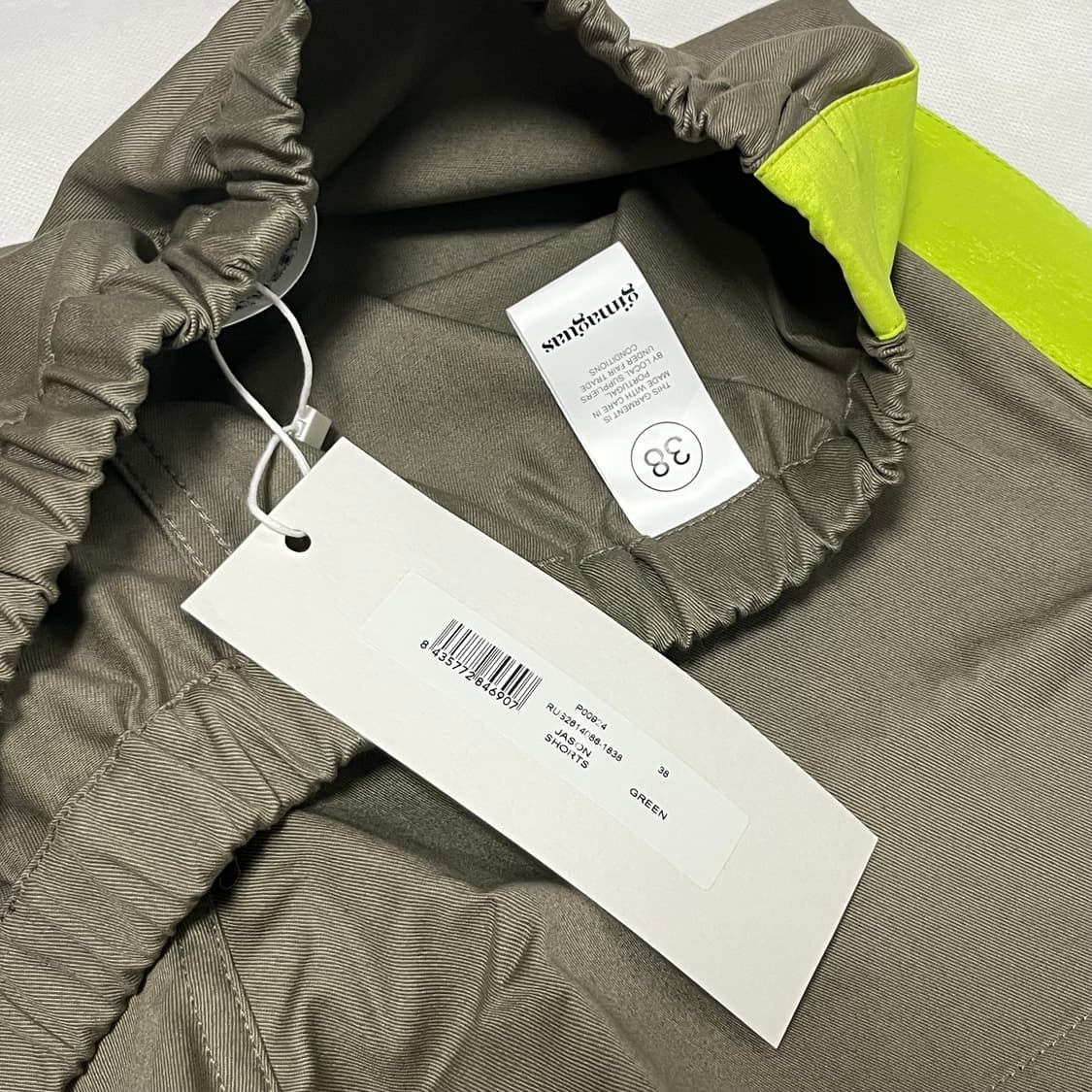 [32,34,36,38,40,42]기마구아스 Jason 쇼츠/그린 상품이미지5