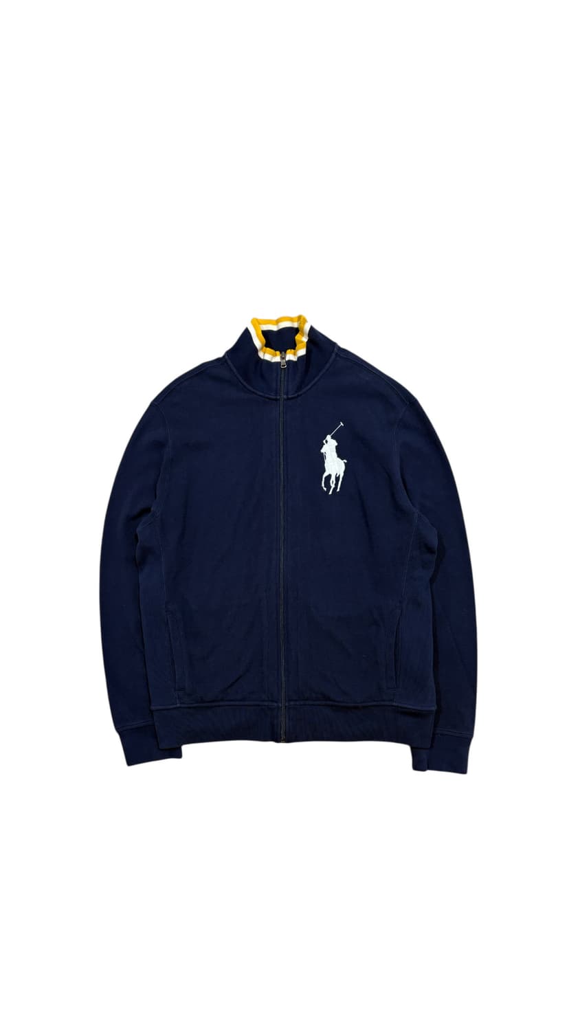 폴로 랄프로렌 빅포니 집업 져지 네이비  상품이미지3