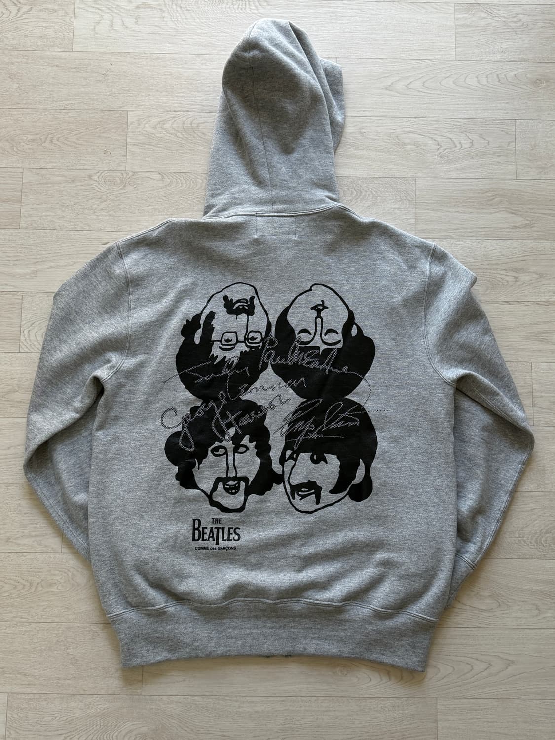 꼼데가르송 x 비틀즈 후드집업 - L size(100) 상품이미지4