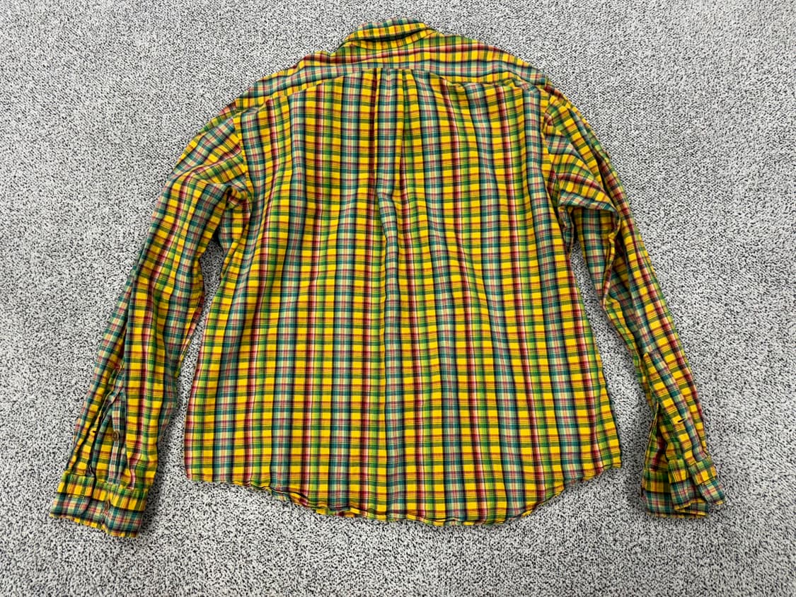 폴로 랄프로렌 90s 브라이트 마드라스 체크셔츠 상품이미지2