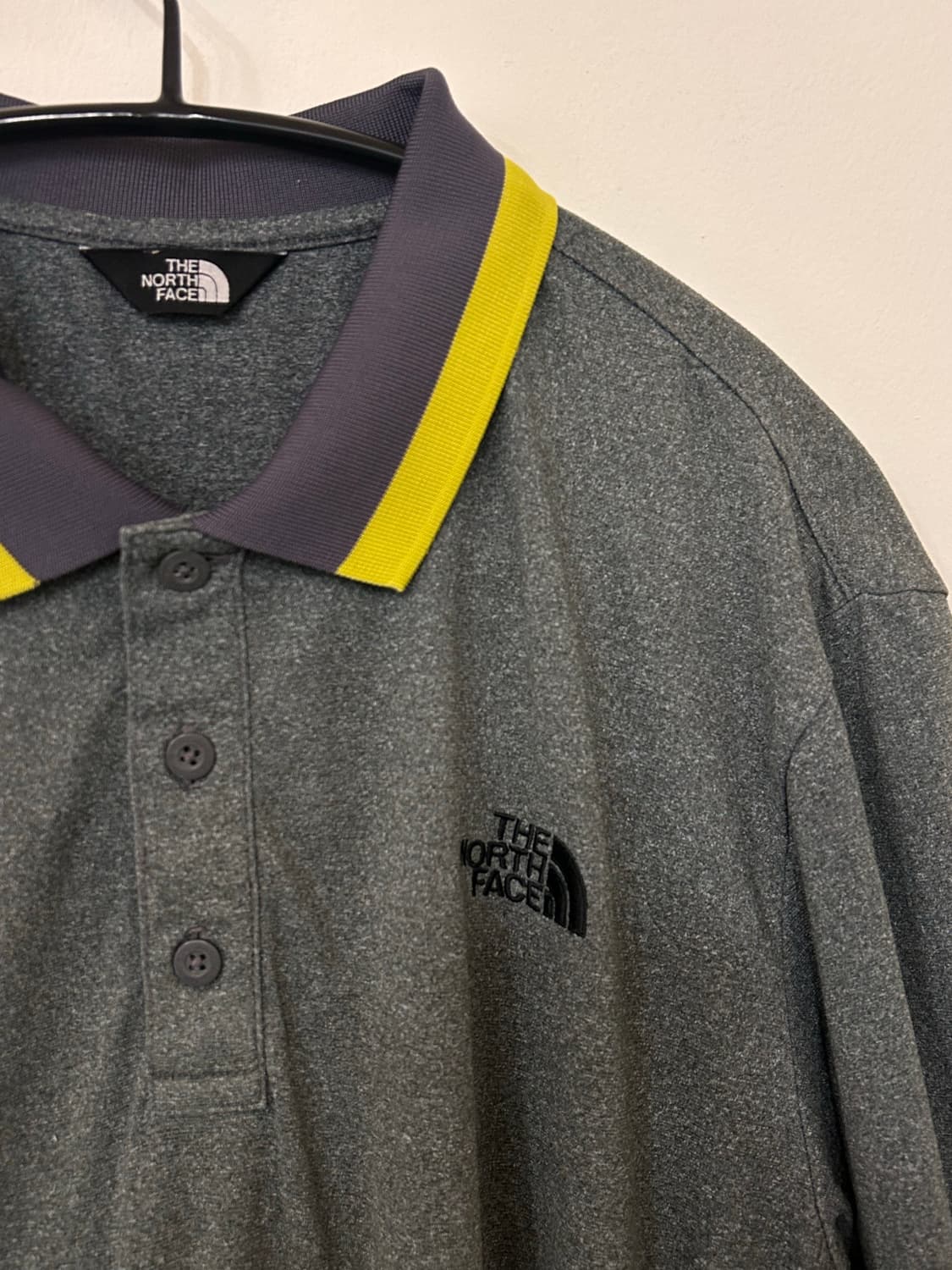 노스페이스 남성 폴로티셔츠 95(M) 그레이 상품이미지3