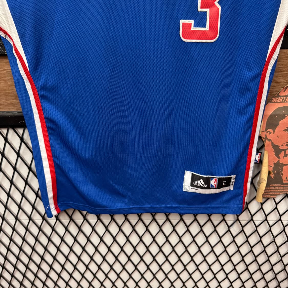 아디다스 X NBA LA 클리퍼스 스윙맨 나시 저지 블루 상품이미지4