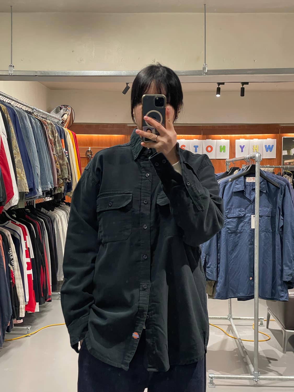 디키즈 코듀로이 워크 셔츠 상품이미지2