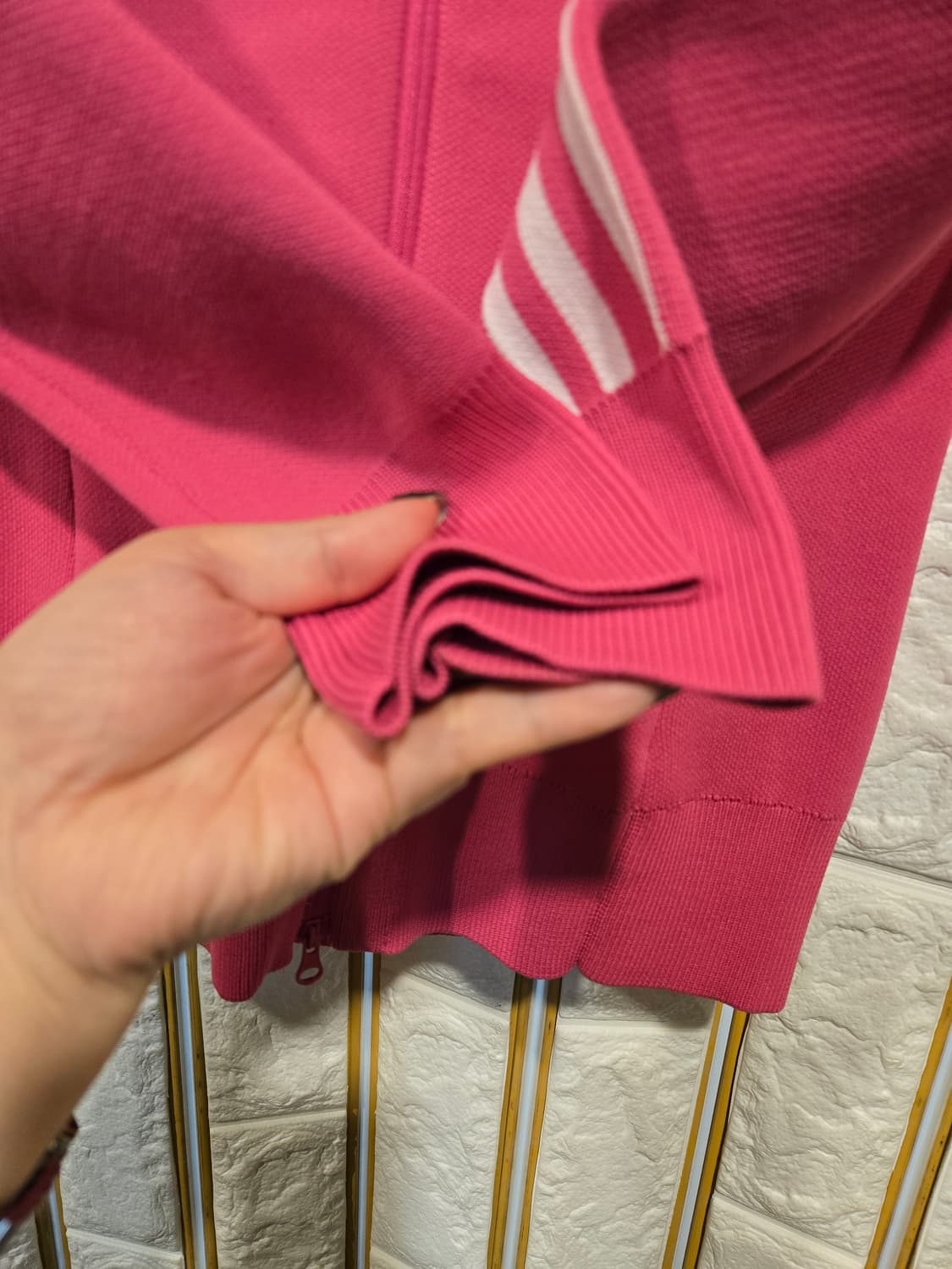 아디다스 여성져지 니트져지 S 상품이미지4