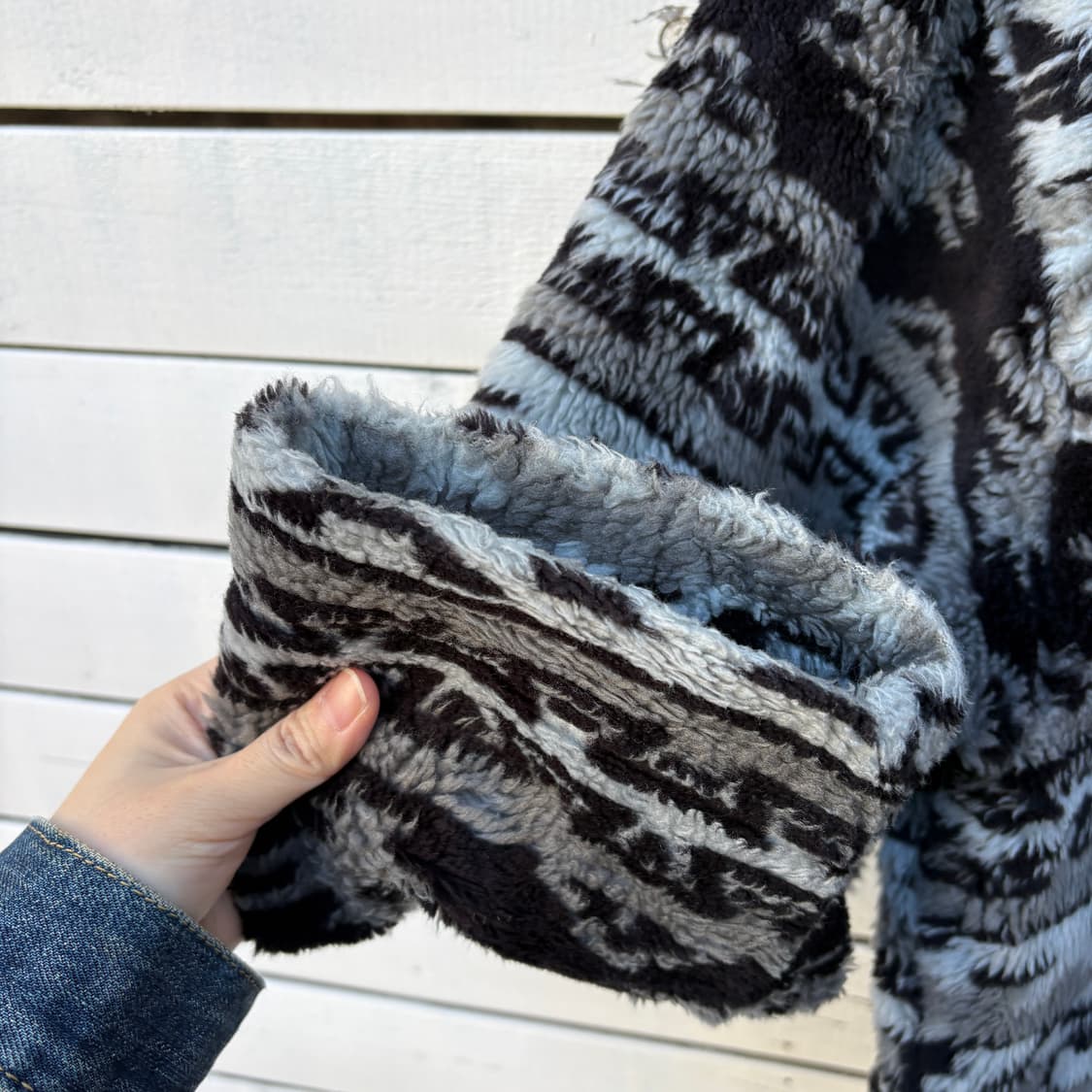 Vintage 빈티지 파이어맨 후크 플리스 후리스 자켓 상품이미지6