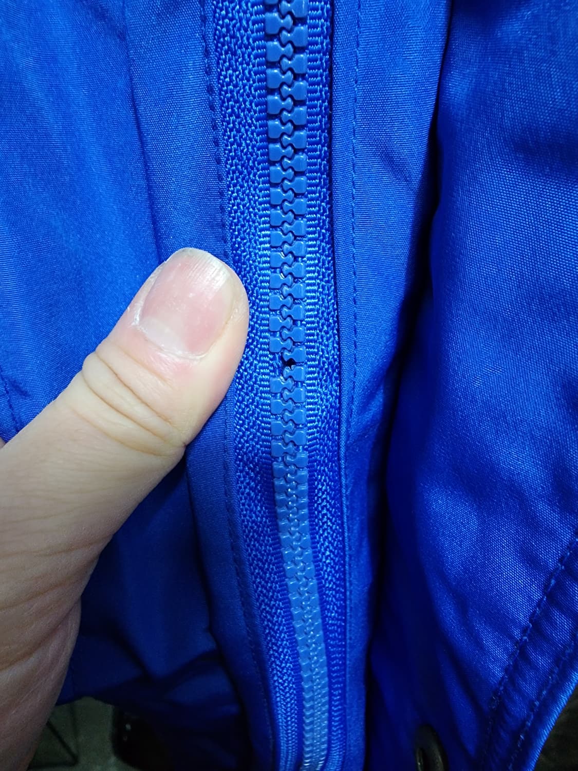 (빅사이즈) 90s 노스페이스 고어텍스 블루 블랙 바람막이 XXL 상품이미지5