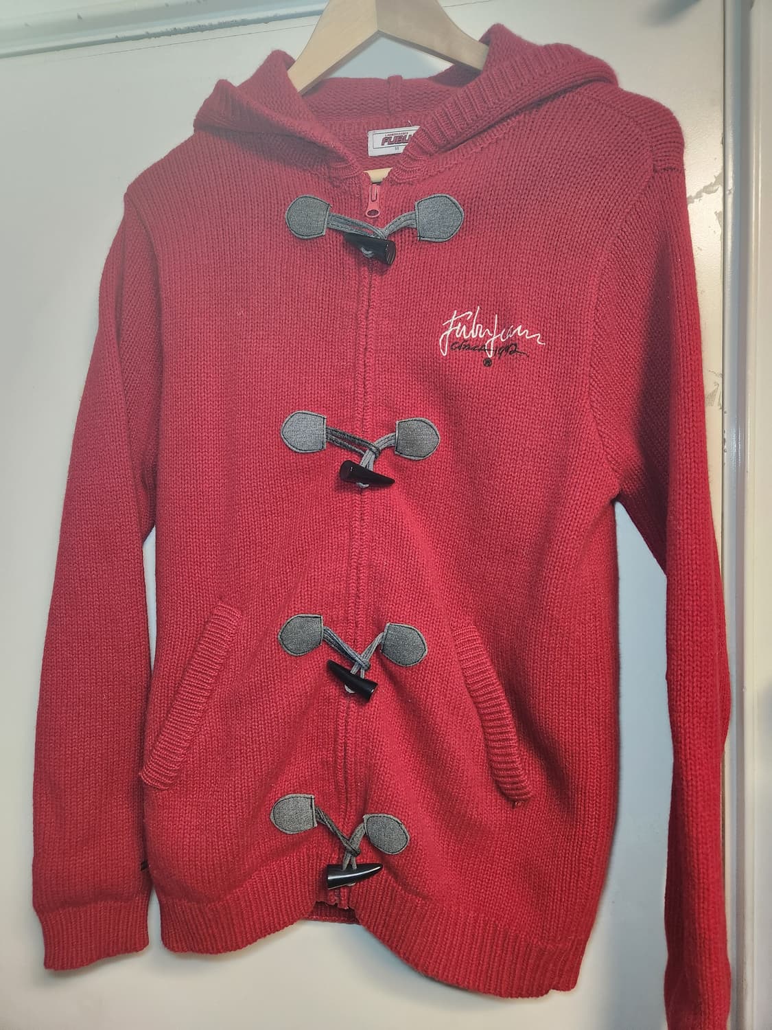 Fubu 빈티지 니트 후드 더플집업 95 상품이미지1