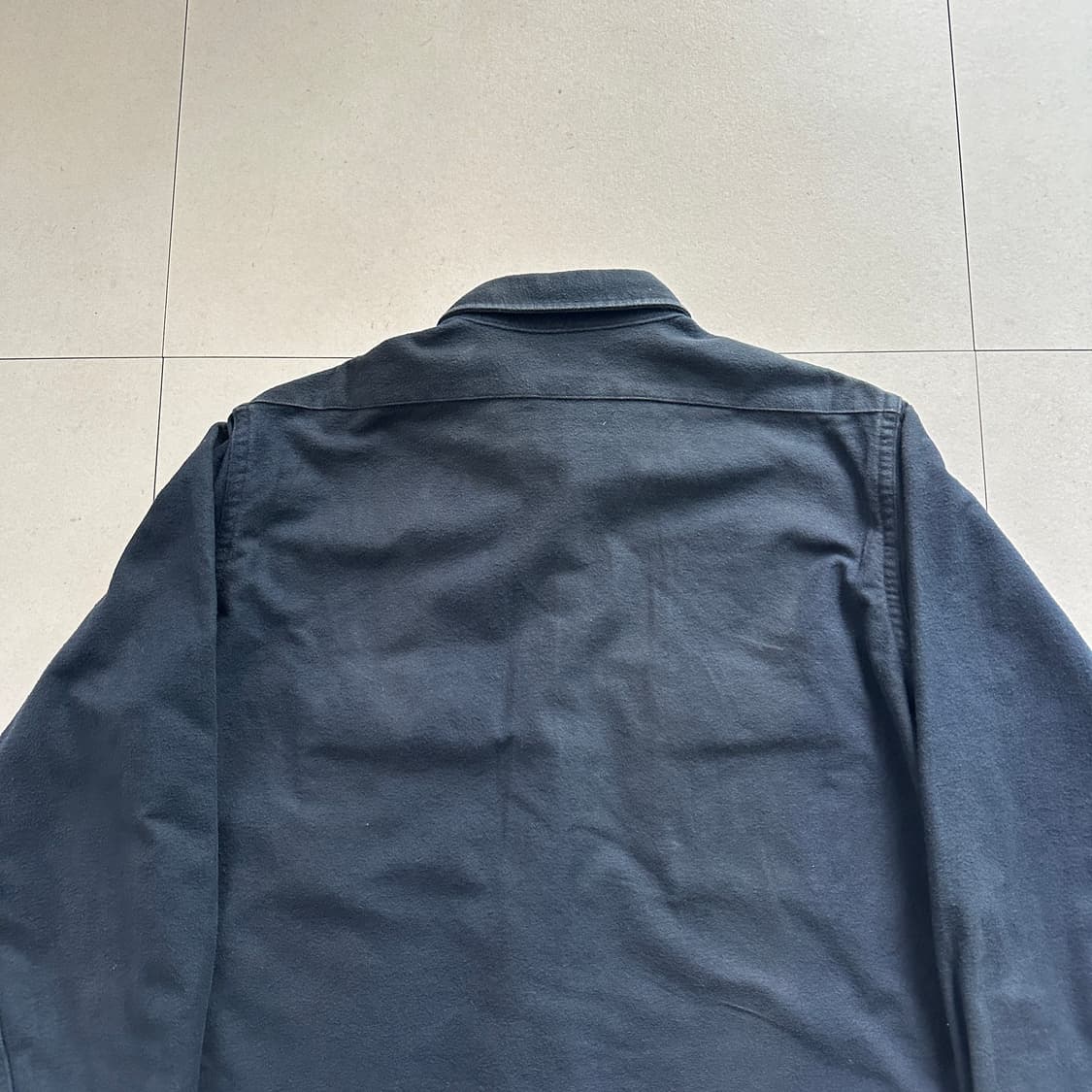 90s 엘엘빈 샤모아 셔츠 해비코튼 플란넬 오리자수 MADE IN USA 상품이미지8