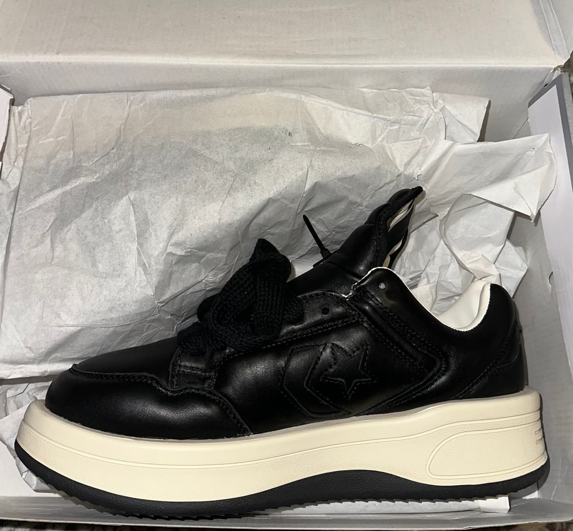 [280] 컨버스 릭오웬스 터보웨폰 로우 블랙 상품이미지2