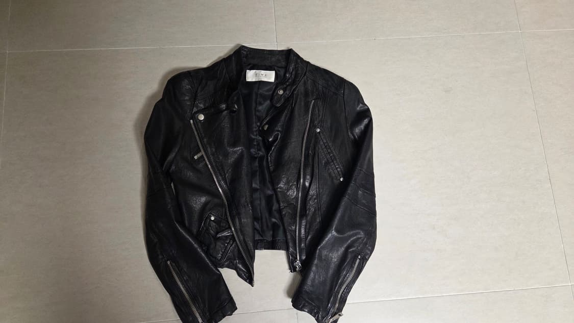 TIME  타임  천연 양가죽 라이더 가죽 자켓  상품이미지1