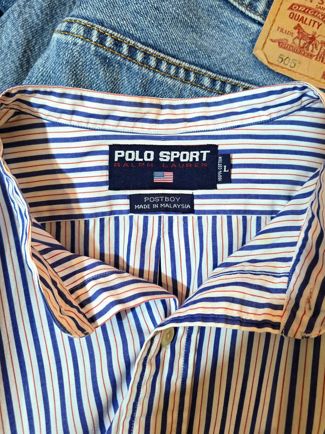 폴로 스포츠 Postboy 멀티 스트라이프 셔츠 (Polo Sport) 상품이미지3