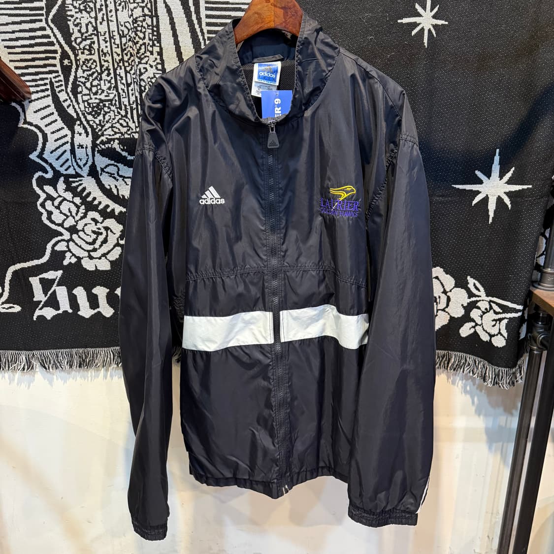 [NO.9] ADIADS 아디다스 패치워크 라인 윈드브레이커 상품이미지4