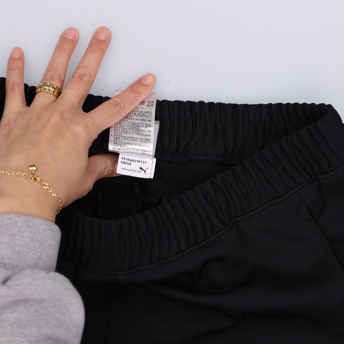 L 푸마 기모 트레이닝 팬츠 0313H1 상품이미지5