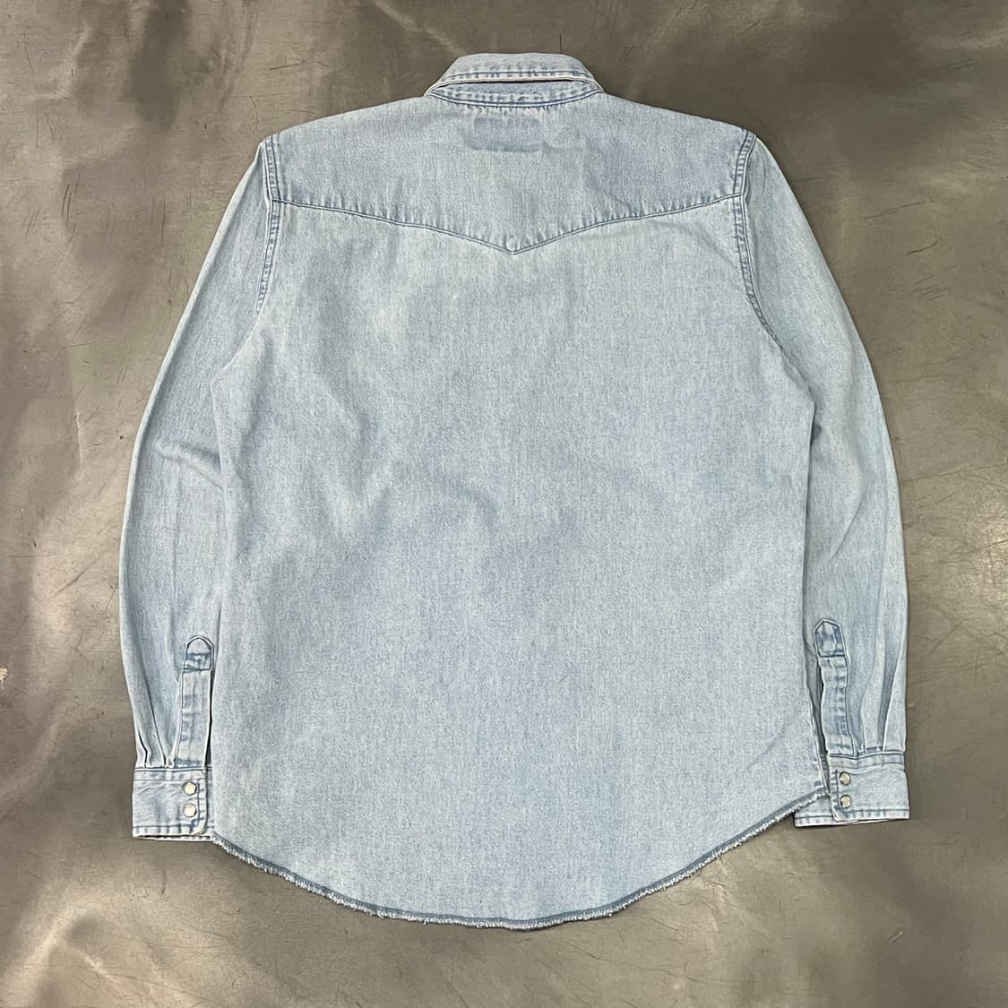  랭글러 웨스턴 데님 셔츠 y14774 상품이미지2