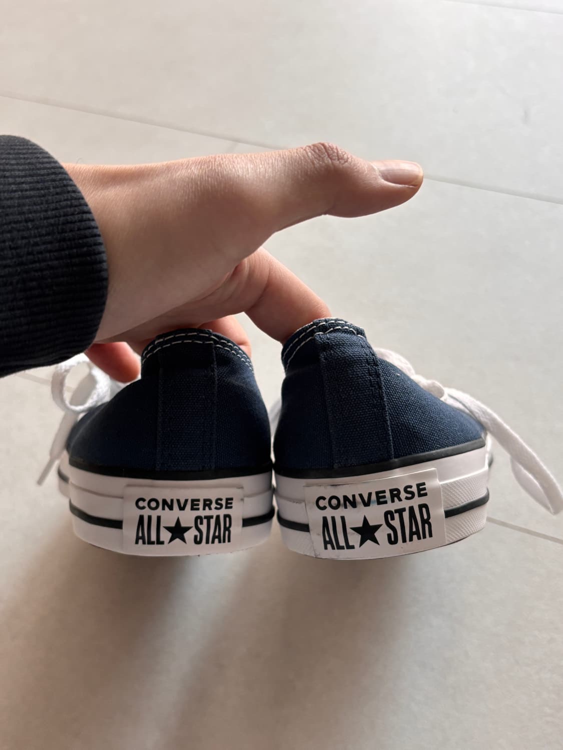 크롬하츠 아들내미도 다시 신는 올스타 로우 - 네이비 300 상품이미지7