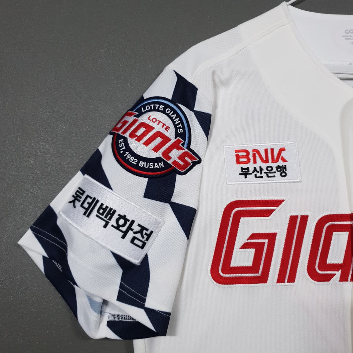 L) 롯데자이언츠 홈 유니폼 프로페셔널 프페 직자수 반팔 져지 유강남 상품이미지3