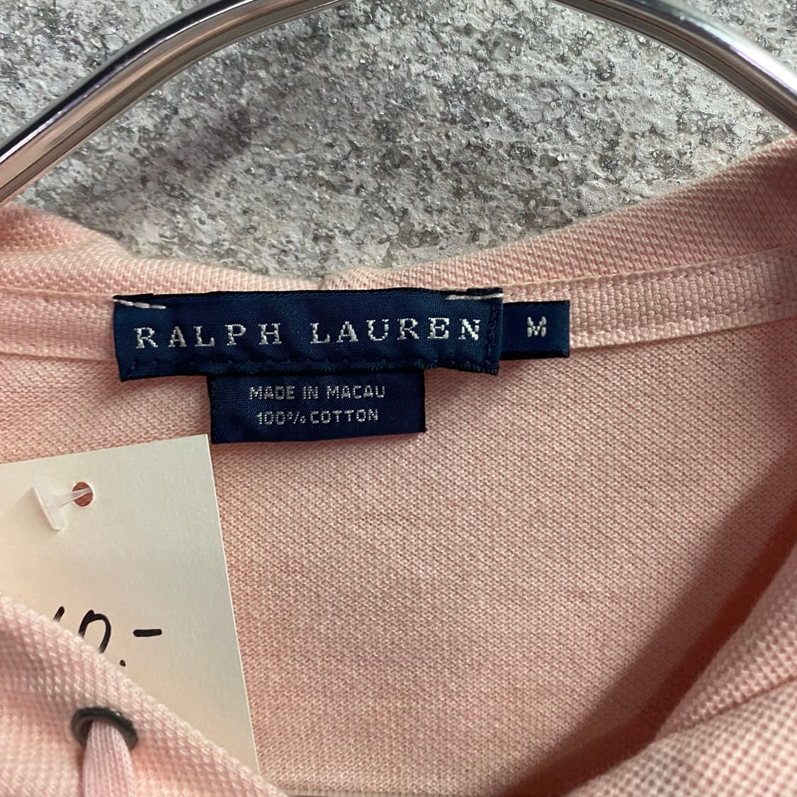 폴로 랄프로렌 포니 로고 핑크 후드 집업 B3019 상품이미지4