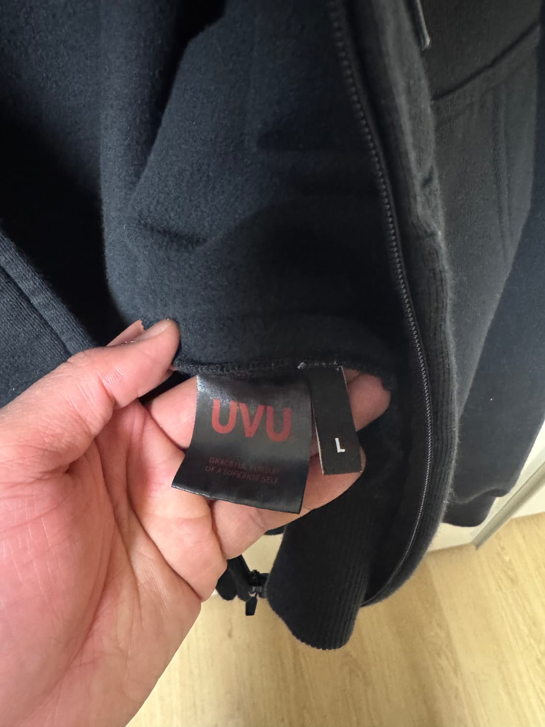 UVU 인시그니아 후드집업 L 상품이미지5