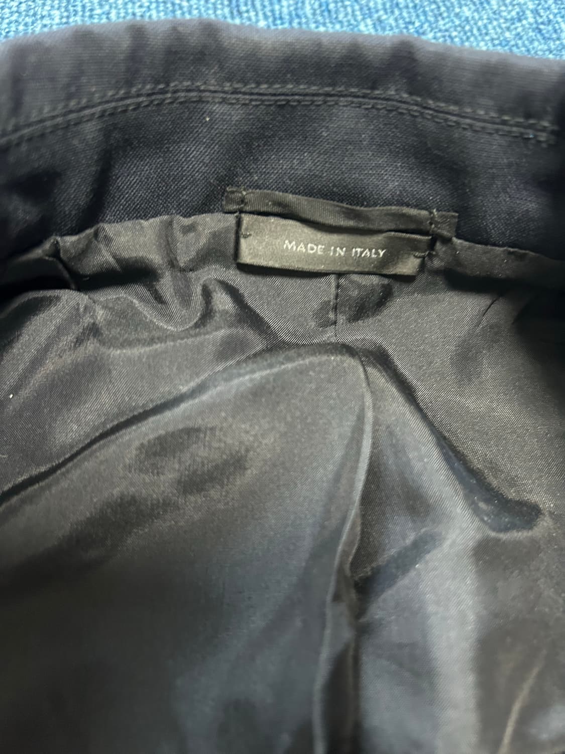 질샌더 네이비 싱글 블레이저 자켓 상품이미지3