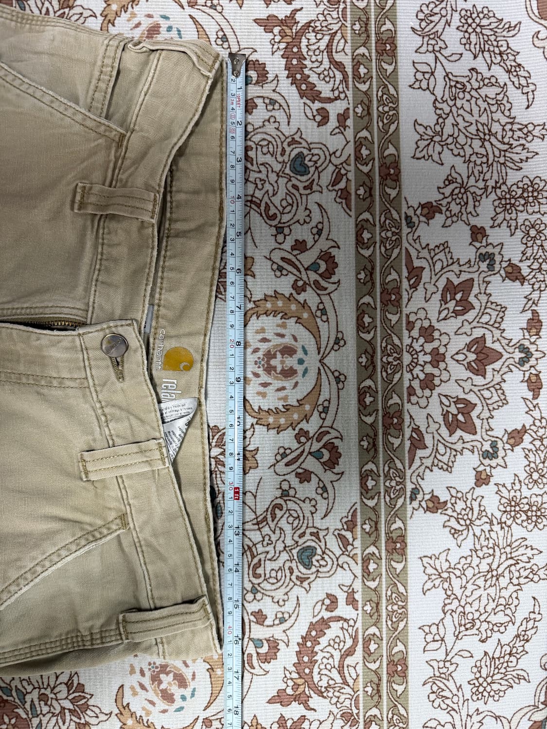 Carhartt칼하트 카펜터 팬츠 카키 32*32 상품이미지7