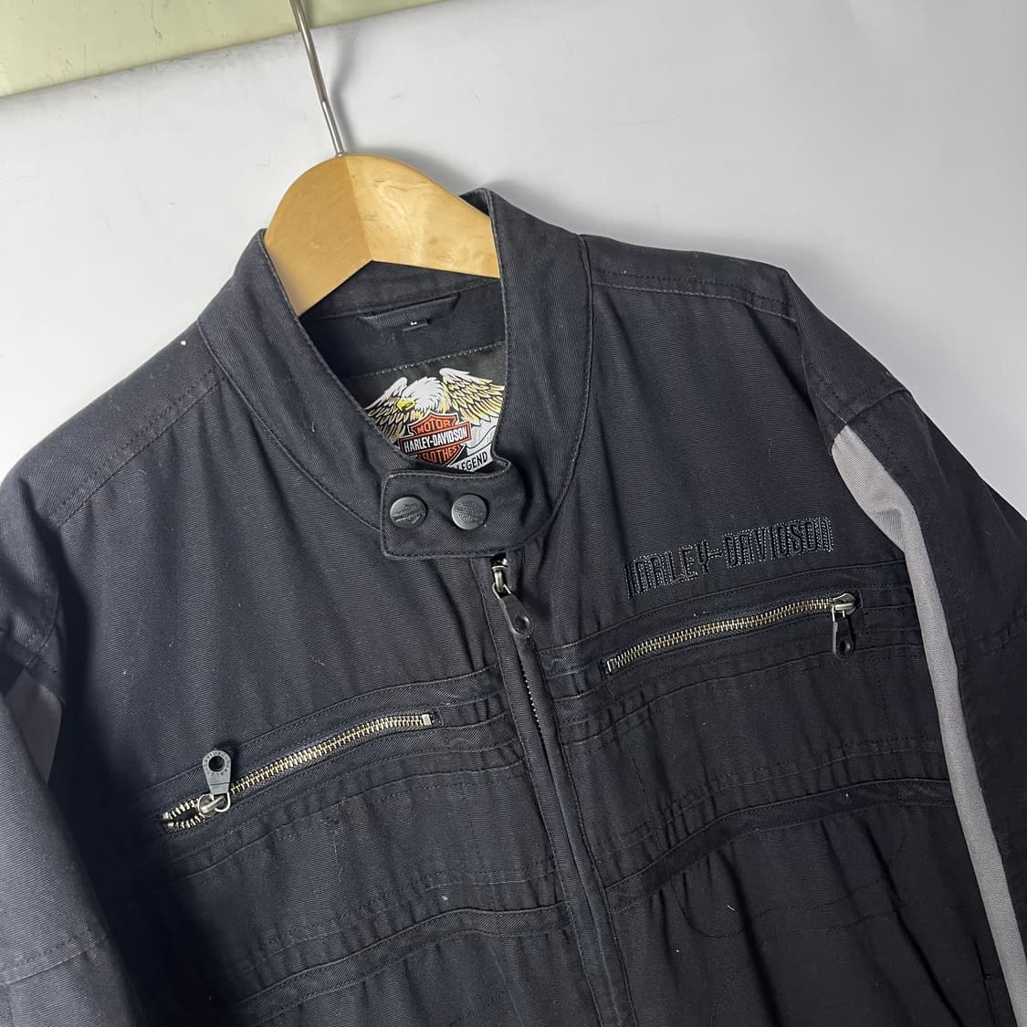 [Harley Davidson] 할리데이비슨 00's 코튼 라이더자켓 상품이미지3