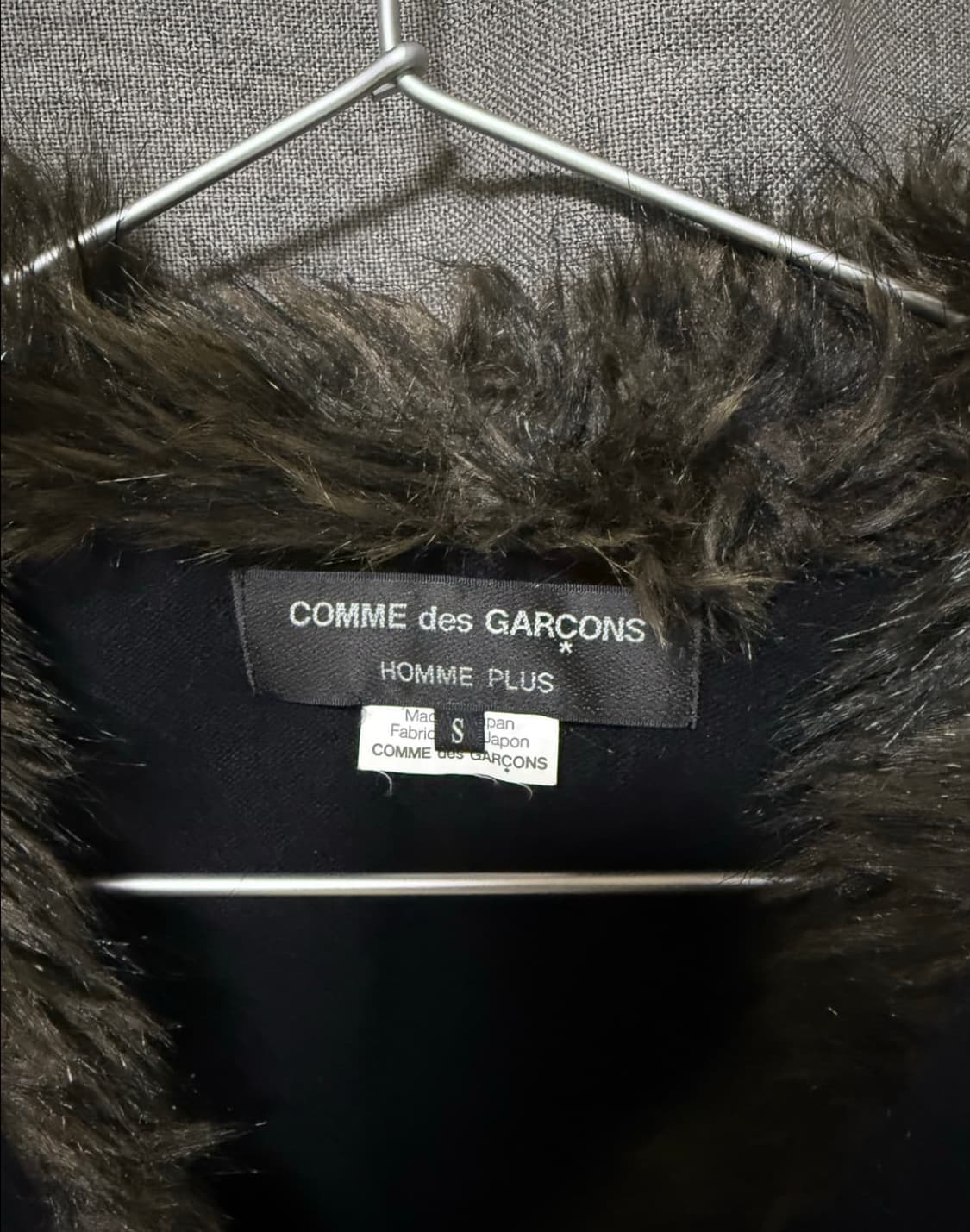 꼼데가르송 옴므 플러스 퍼 도킹 니트 탑 상품이미지5