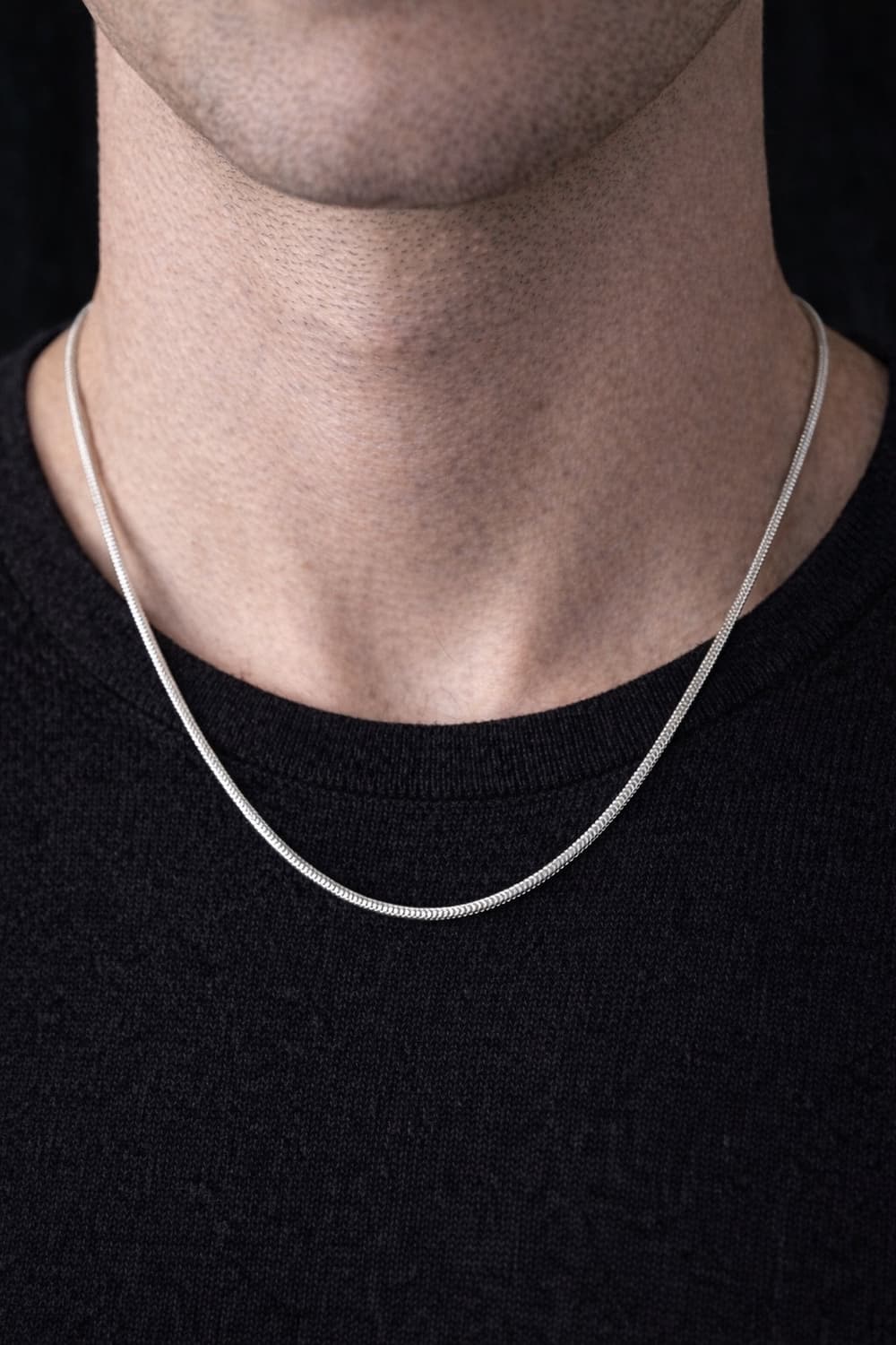 2mm 체인목걸이 남자목걸이 상품이미지6