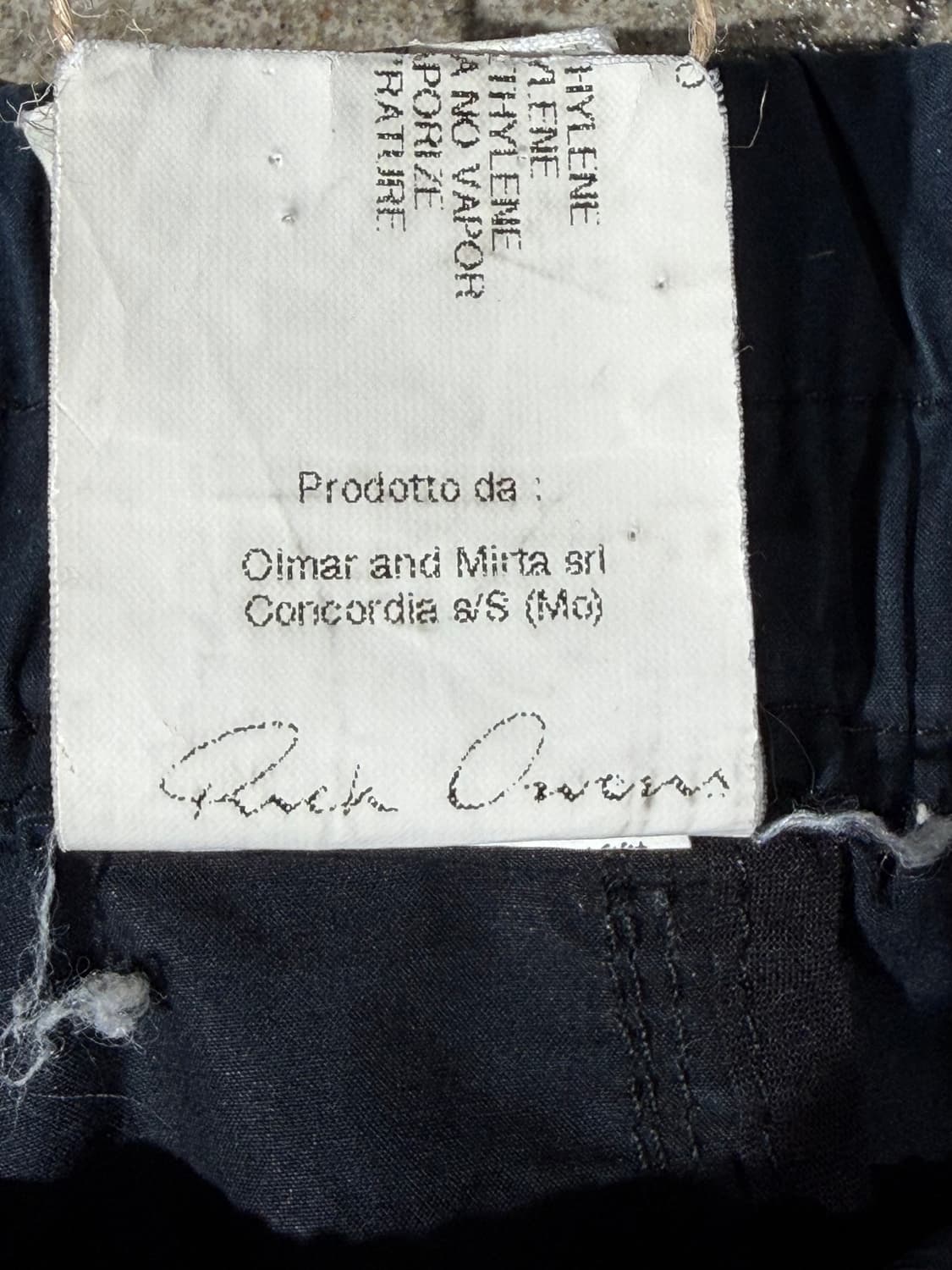 릭오웬스 드로스트링 크롭 팬츠 상품이미지6