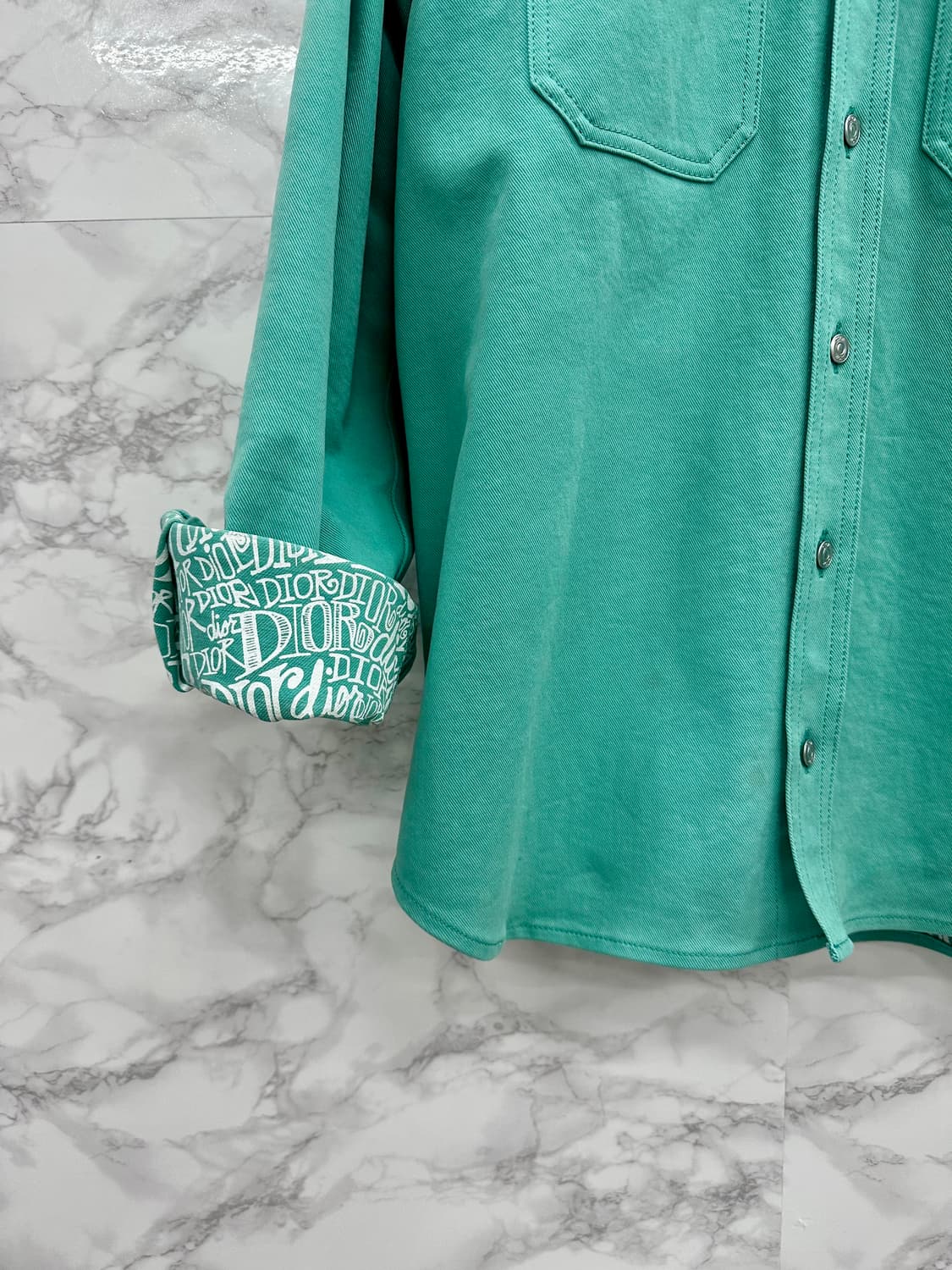 (39) 디올 숀 스투시 데님자켓 상품이미지3