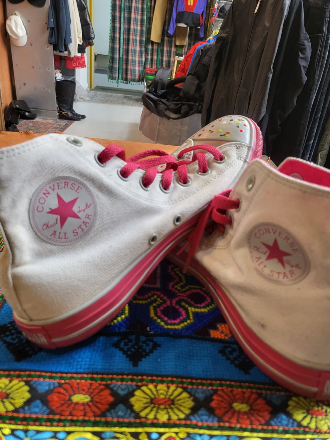 컨버스 컨페티 프린트 척테일러 올스타 하이탑 상품이미지4