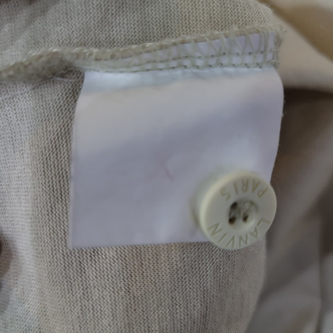 LANVIN 랑방 빈티지 자수로고 셔츠 상품이미지6