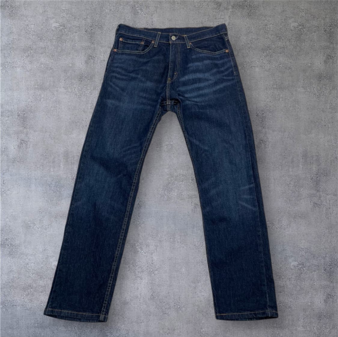 리바이스 Levi’s 505 진청 레귤러 스트레이트 데님팬츠 W32L30 상품이미지2