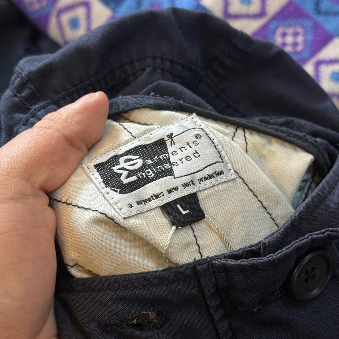 엔지니어드 가먼츠 엔가 다크 네이비 필드 베스트 상품이미지7