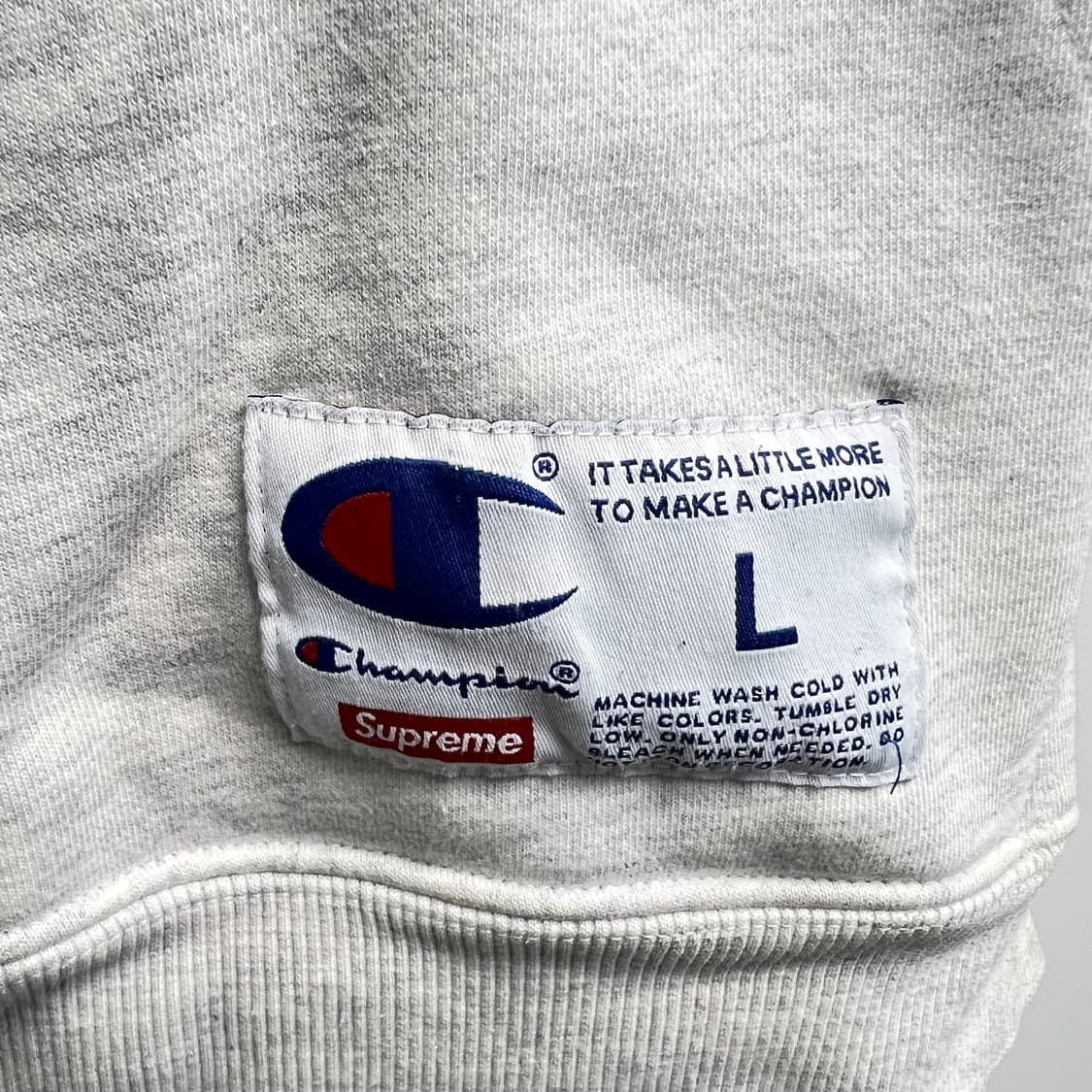 슈프림 챔피온 후드 오트밀 L 상품이미지2