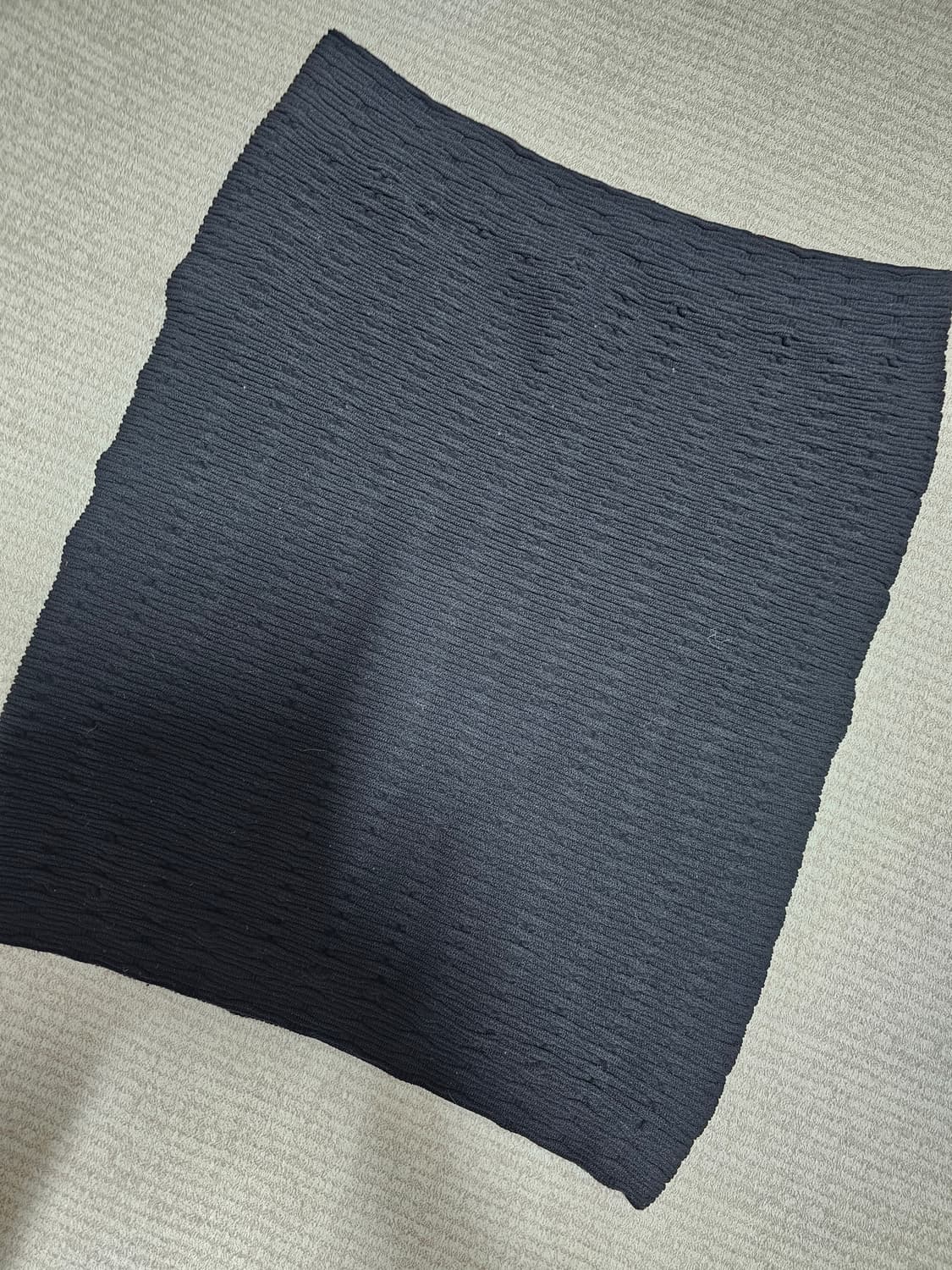 MOD 스판덱스 미니  스커트  44~작은55. 새거수준 상품이미지3