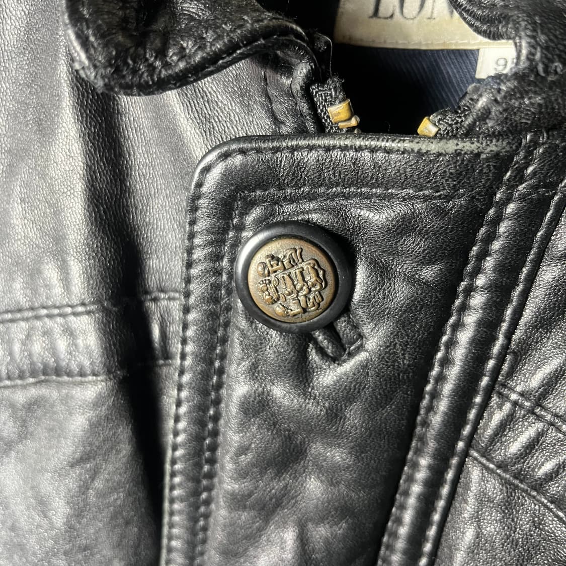 [London Fog] 90's 런던포그 램스킨 카코트 상품이미지4